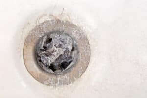 Hair lump on drainage- Toms Plumber