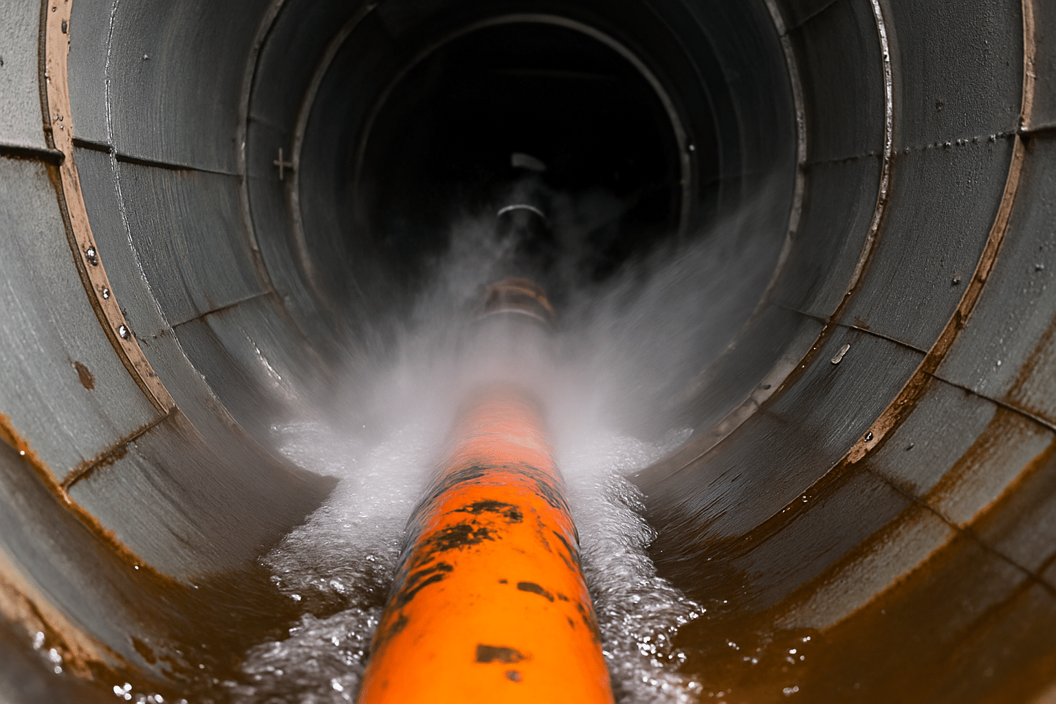 Water Jetting Drain